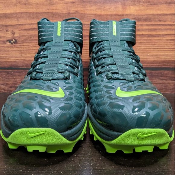 Nike Force Savage Pro 2 Mid Shark Men\'s 16 Michigan State PE football cleats main image 12
